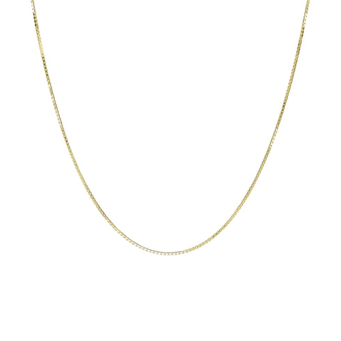 BOX CHOKER NECKLACE GOLD